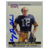 S: TERRY BRADSHAW SIGNED CARD