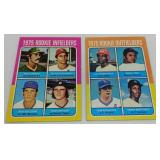 S: 1975 TOPPS FRED LYNN & KEITH HERNANDEZ ROOKIES