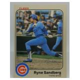 S: 1983 FLEER RYNE SANDBERG RC #507
