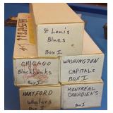 NO SHIP: 5 BOXES OF HOCKEY CARDS