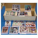S: BOX OF 1984 FLEER BASEBALL W/ STARS & COMMONS