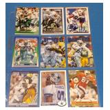 S: LOT OF 9 SIGNED DALLAS COWBOYS CARDS