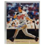 S: SIGNED CAL RIPKEN PHOTO W/ COA