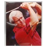 S: SIGNED ARNOLD PALMER PHOTO