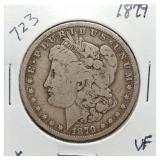S: 1879 VF MORGAN DOLLAR