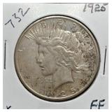 S: 1925 PEACE DOLLAR