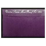 S: 1991 US MINT PROOF SET