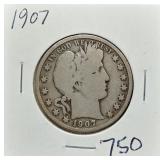S: 1907 G BARBER HALF