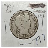 S: 1907 G+ BARBER HALF