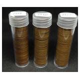 S: 1929 30 & 34 ROLLS OF LINCOLN WHEAT CENTS