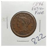 S: 1846 XF LARGE CENT