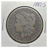 S: 1883-S MORGAN DOLLAR
