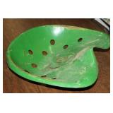 NS: OLD STEEL TRACTOR SEAT 18.5" WIDE