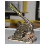 NS: ANTIQUE ADDRESS EMBOSSING PRESS