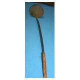 NS: APPROX 40" ANTIQUE STRAINING LADEL