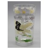 NS: VINTAGE DOG RACING GLASS - FADED