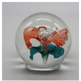 S: ART GLASS PAPERWEIGHT