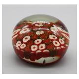 S: ART GLASS PAPERWEIGHT