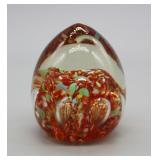 S: ART GLASS PAPERWEIGHT