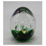 S: ART GLASS PAPERWEIGHT