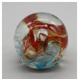 S: ART GLASS PAPERWEIGHT