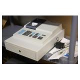 NS: SWINTEC SW20 CASH REGISTER WITH KEY / MANUAL