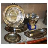 NS: LOT OF VINTAGE SILVER PLATE