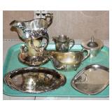 NS: LOT OF VINTAGE SILVER PLATE