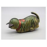 S: TIN LITHO FRICTION TOY CAT - MADE IN JAPAN