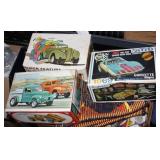 NS: LOT OF VINTAGE MODEL BOXES - ONLY SOME PARTS