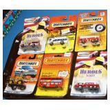 S: LOT OF 6 MATCHBOX CARS NEW IN PACKAGES