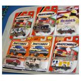 S: LOT OF 6 MATCHBOX CARS NEW IN PACKAGES