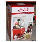 NS: COCA-COLA POPCORN MACHINE - APPROX 14"T