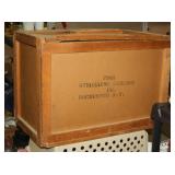NS: STROMBERG CARLSON TELEPHONE CRATE FULL OF