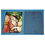 S: 2 TIFFANY GLASS BOOKS