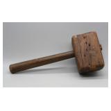 S: 11" PRIMITIVE ANTIQUE MALLET