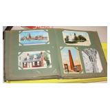 S: ALBUM OF OLD POSTCARDS - APPROX 48 CARDS