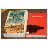 S: 2 CIVIL WAR BOOKS -SHELBY FOOTE & BRUCE CATTON