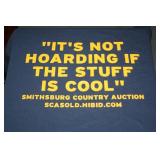 S: SIZE LG SMITHSBURG COUNTRY AUCTION T-SHIRT