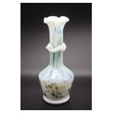 NS: APPROX 7" ART GLASS BUD VASE