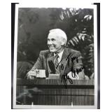 S: JOHNNY CARSON SIGNED / AUTOGRAPHED 8X10