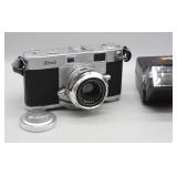 S: VERY NICE RICOH 500 35MM CAMERA W/ FLASH &