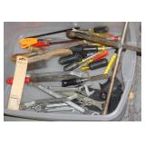 NS: BOX OF ASSORTED TOOLS