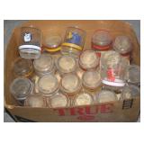 NS: BOX OF NCAA LOGO GLASSES (2 LAYERS IN THE BOX)