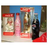 NS: COCA-COLA LOT W/ POLAR BEAR ORNAMENT, GOLD