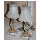 NS: ANTIQUE DRESSER LIGHTS / LAMPS