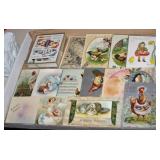 S: NICE LOT OF C. 1910 EASTER POSTCARDS
