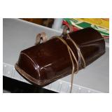 NS: APPROX 14" BAKELITE SHADE LIGHT