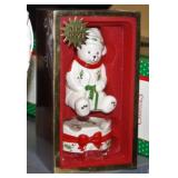 S: LENOX PORCELAIN CHRISTMAS BEAR