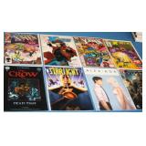 S: 8 COMIC BOOKS: THE CROW, X-MEN, VIKINGS